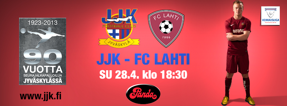 JJK vs FC Lahti su 28.4. klo 18:30