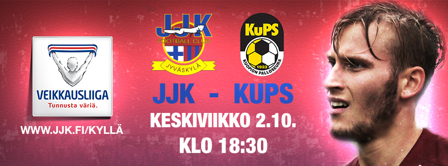 JJK vs KuPS ke 2.10. klo 18:30