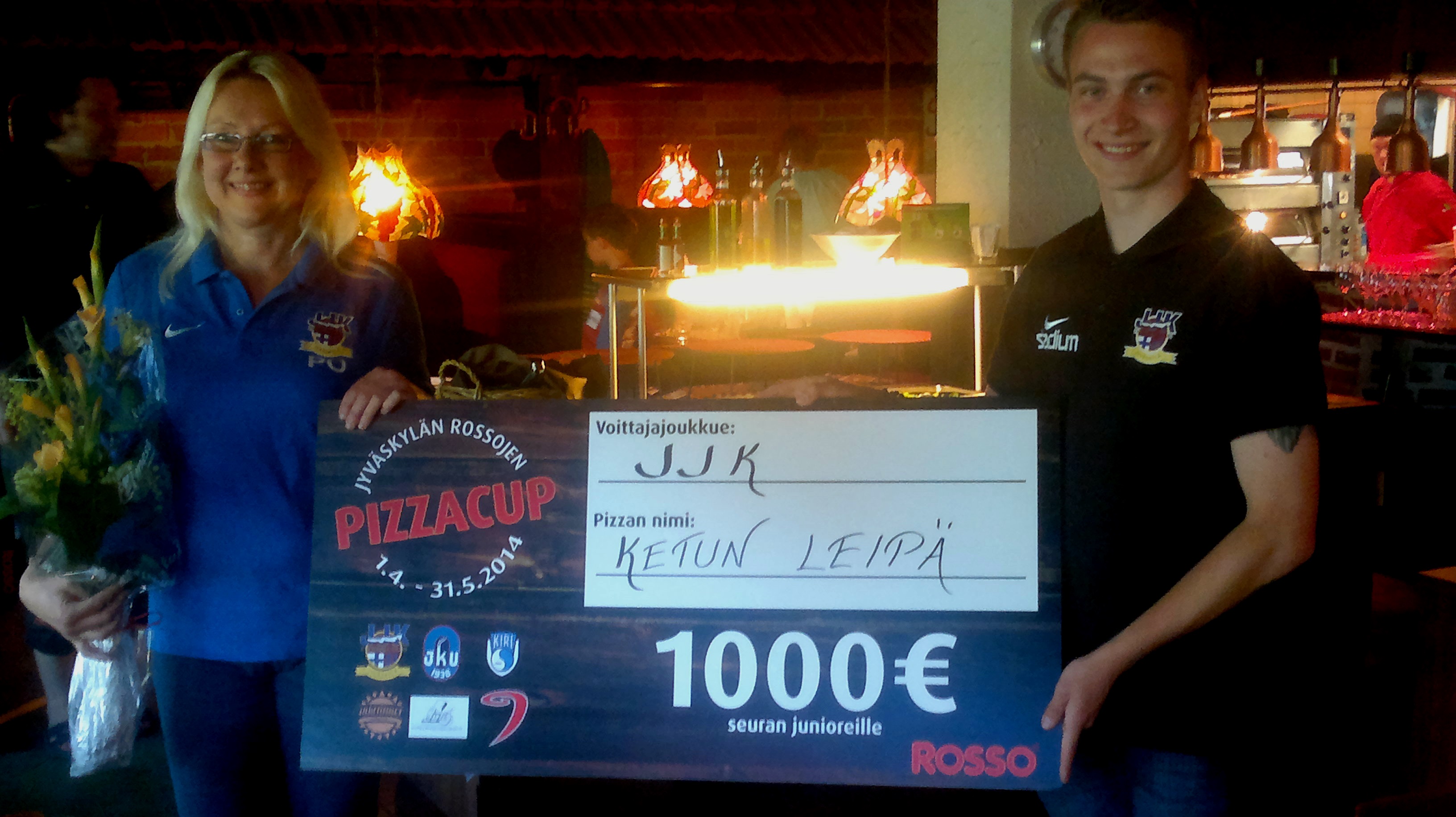 JJK Rosson Pizzacupin voittoon