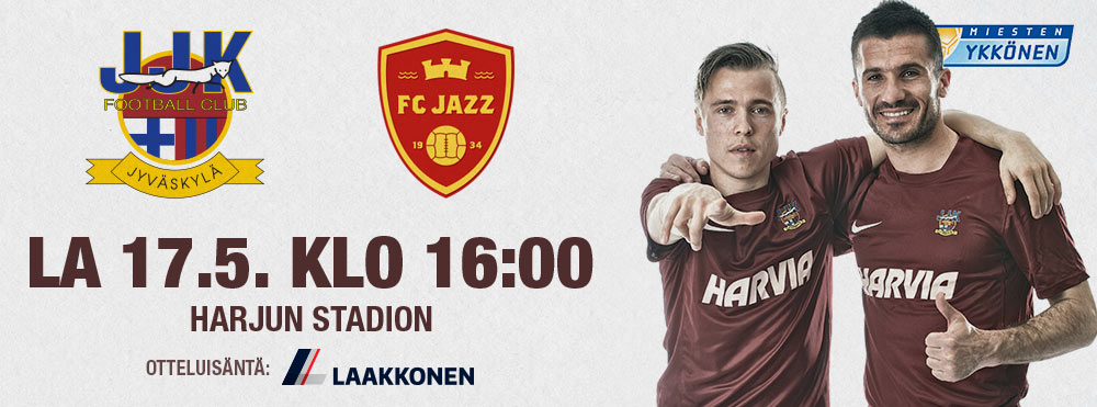 Lauantaina vastassa sarjanousija FC Jazz