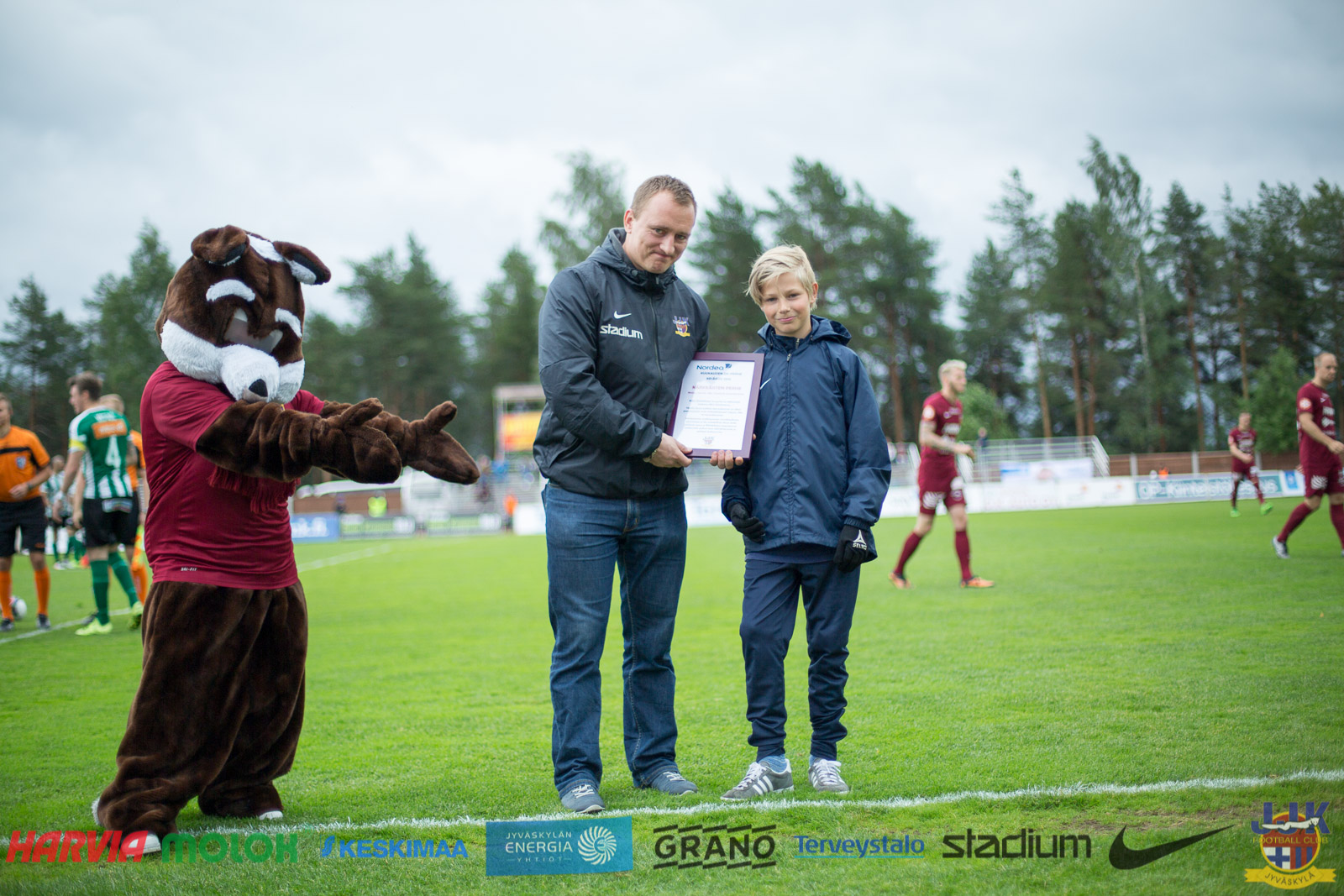 Nordean kuukauden JJK-perhe jälleen palkittu