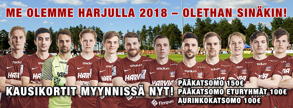 Kauden 2018 kausikortit nyt myynnissä