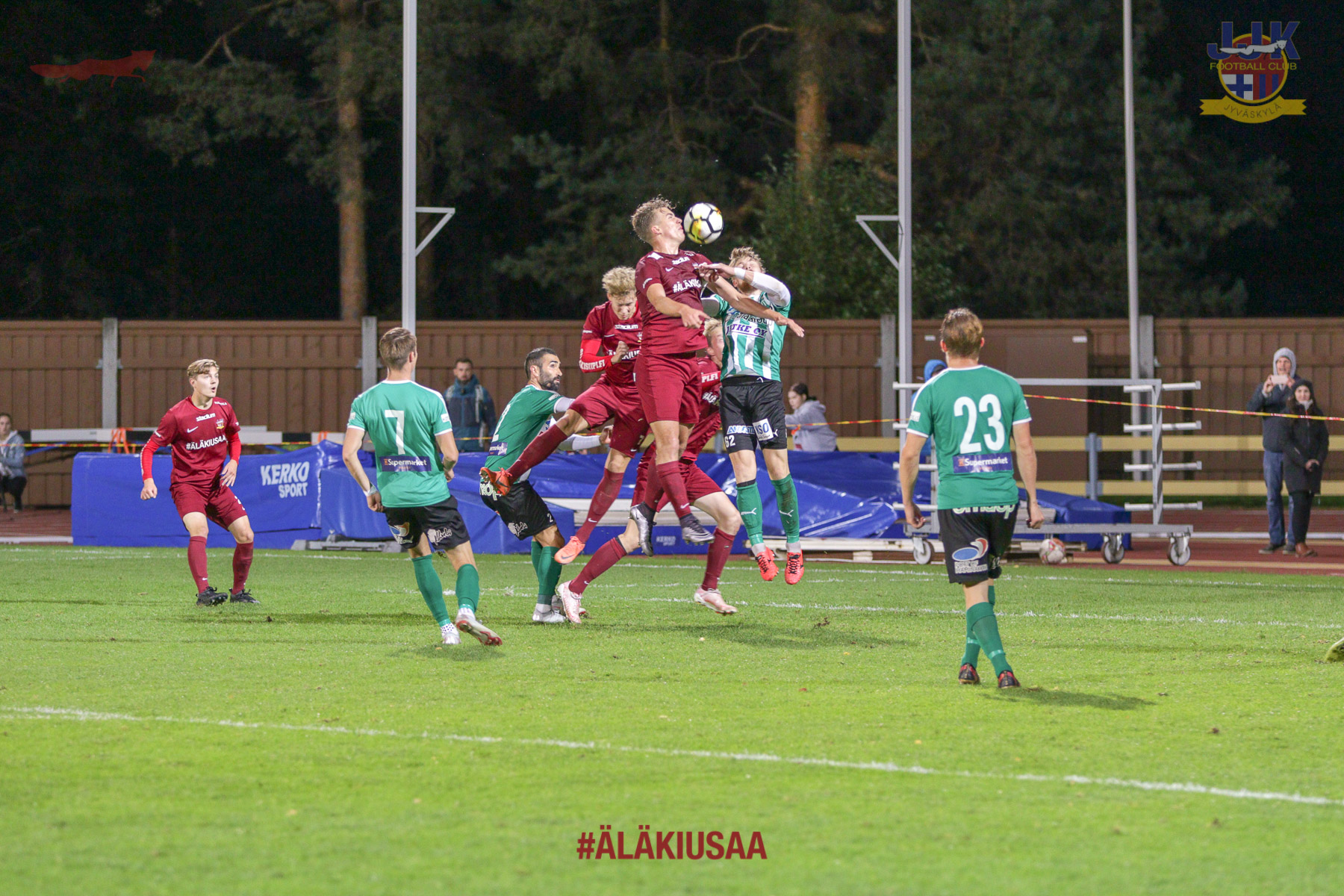 Huikaiseva torstai-illan jännäri – JJK ja FC KTP lisäajan osumalla tasalukemiin 2-2