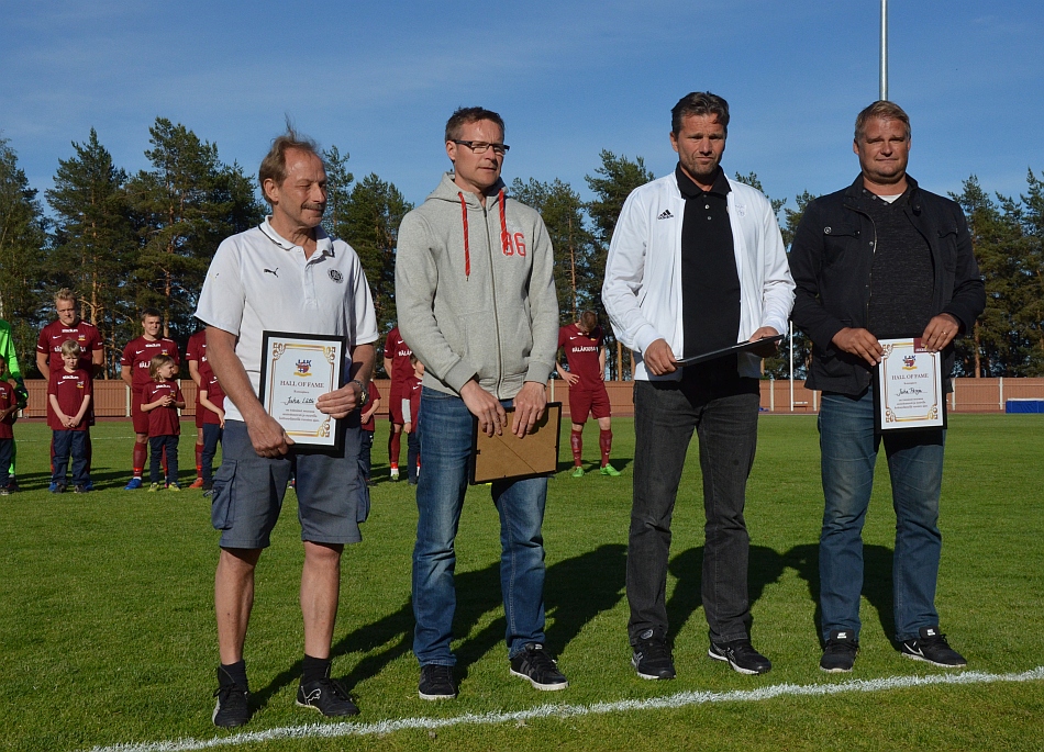 Juha Lätti, Juha Pasoja, Ville Priha ja Joni Vesalainen nimetty Hall of Fameen