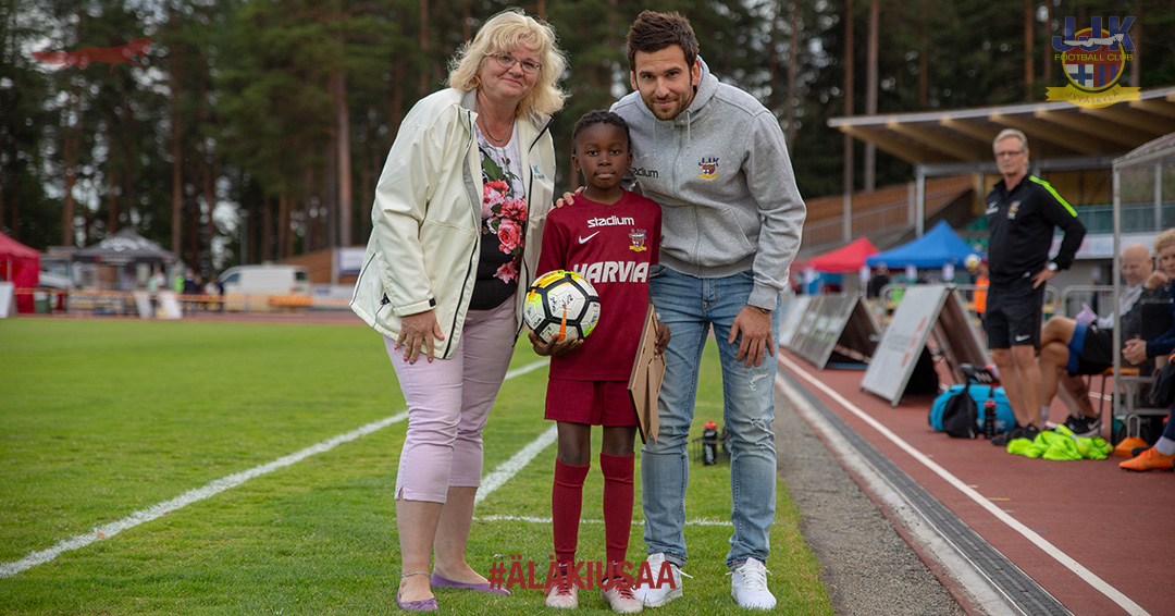 Heinäkuun Kuukauden juniori palkittiin viime viikolla ottelussa JJK – FF Jaro