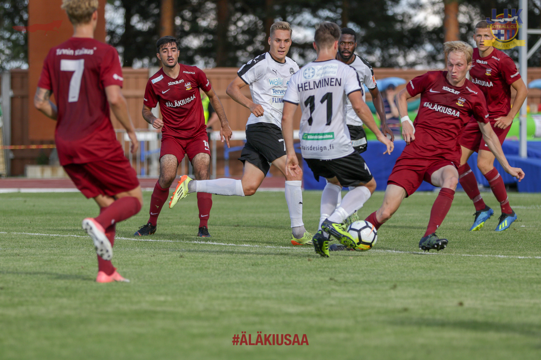 JJK hävisi ensimmäistä kertaa tällä kaudella FC Hakalle