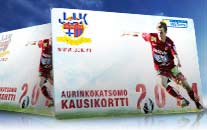 UUTUUS! Aurinkokausikortti myyntiin