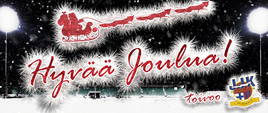 JJK toivottaa Sinulle Äärimmäisen Hyvää Joulua!
