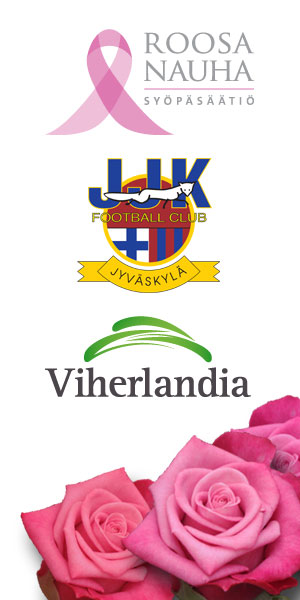 Viherlandia lahjoittaa roosanväriset ruusut Roosa nauha -teemaottelussa