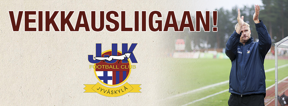 JJK nousee Veikkausliigaan!
