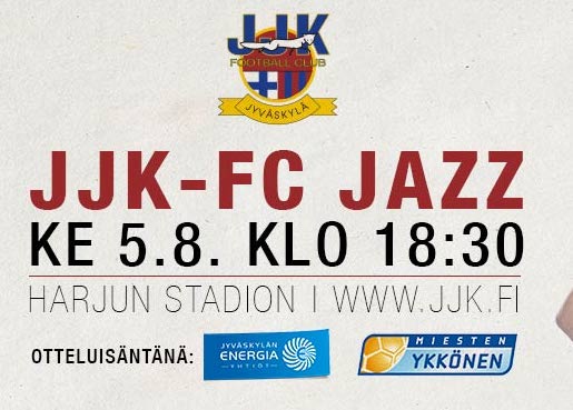 Elokuun avaus kotikentällä FC Jazzia vastaan – ennakkoliput kätevästi W-Zupista