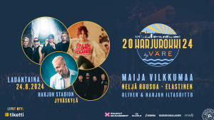Harjurokin 2024 artistit julkaistu