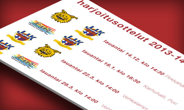 Iso kasa harjoitusotteluita sovittu