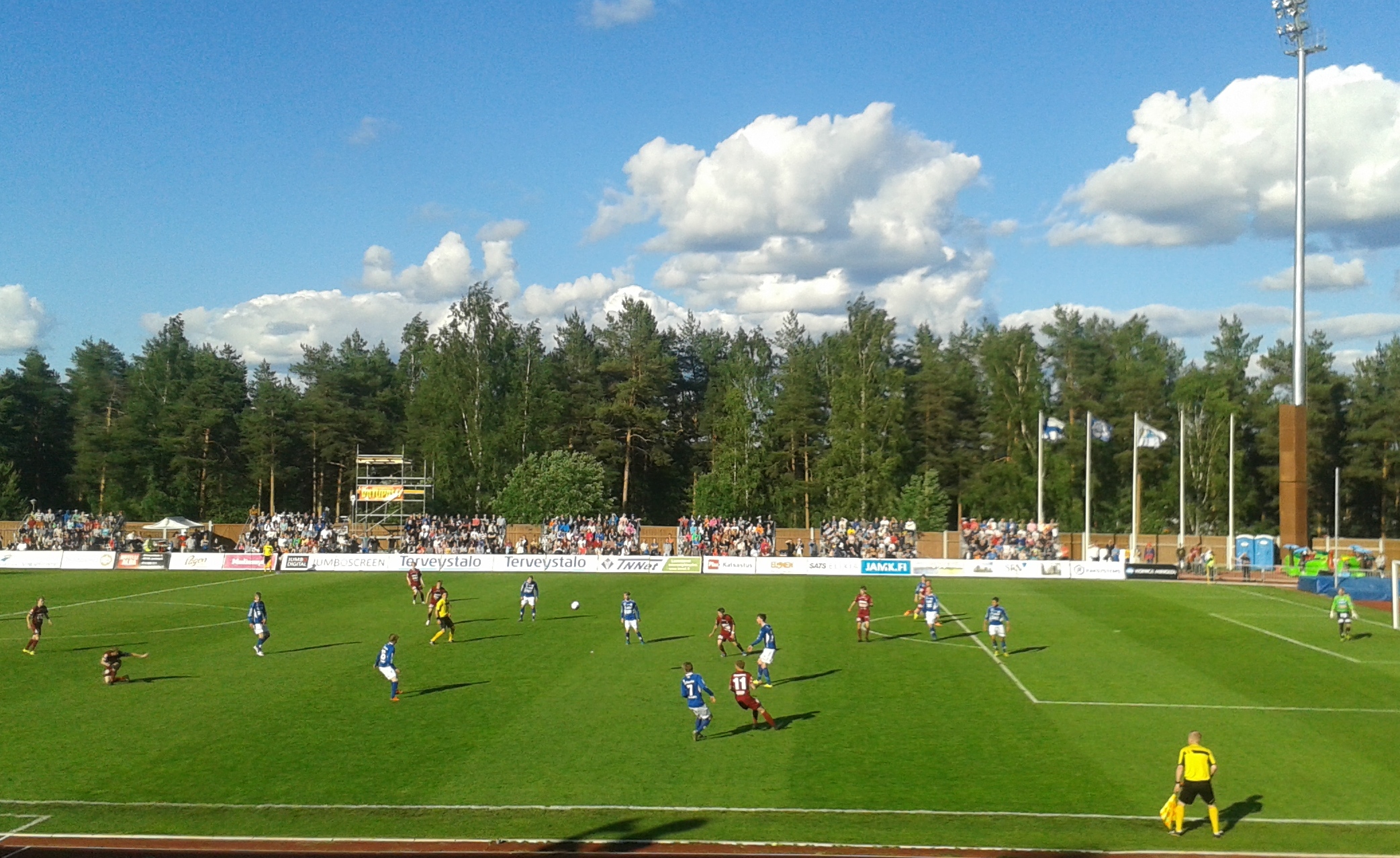 Kaunis ja kesäinen 3-0-kotivoitto MP:n kustannuksella